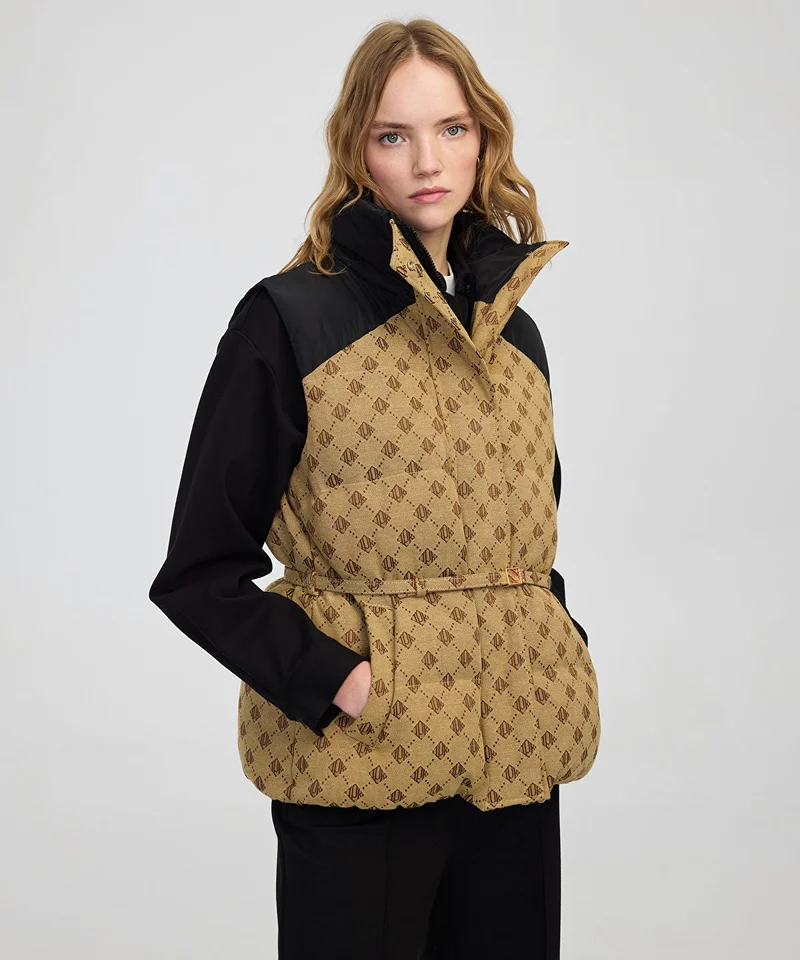 Ipekyol Monogram Puffer Vest